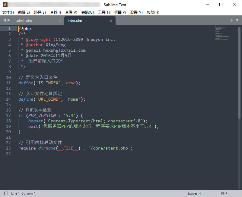 代码编辑器 Sublime Text v4.0 Build 4148 中文绿色版 - 项目资源网