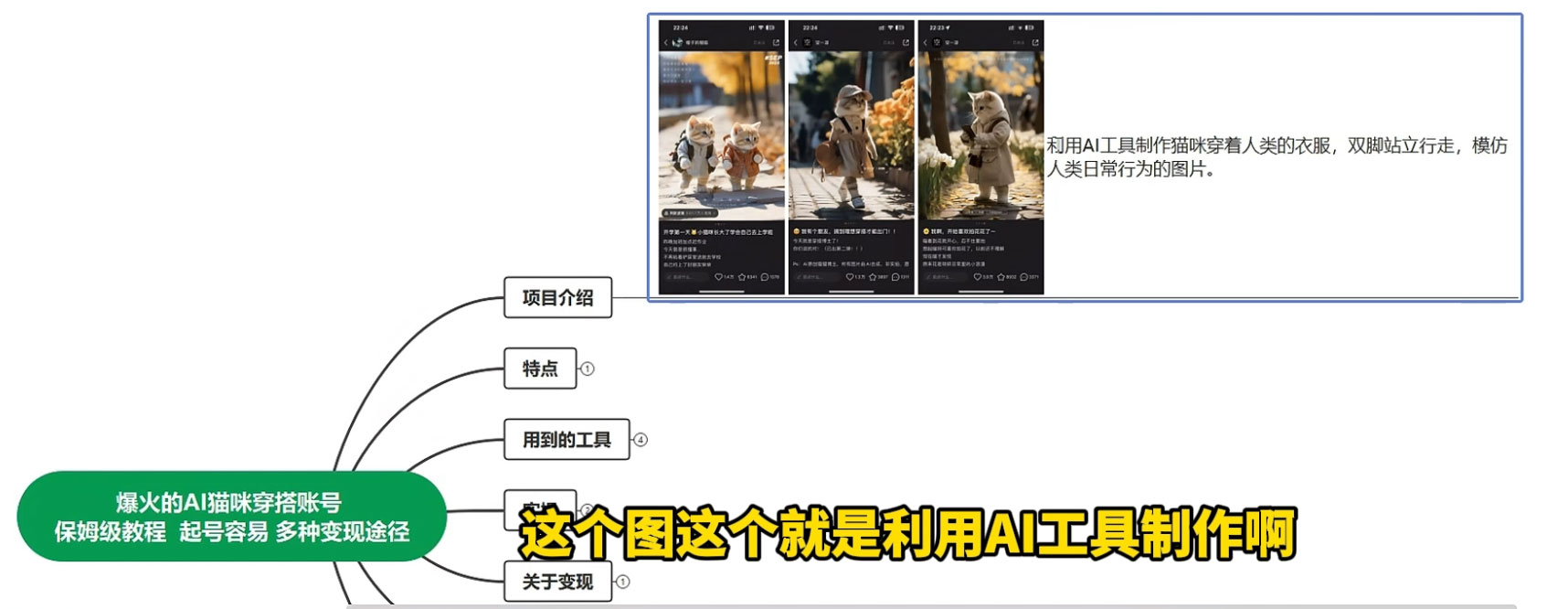 AI 猫咪穿搭账号玩法拆解,保姆级教程,起号容易,多种变现途径 AI 猫咪穿搭账号玩法拆解,保姆级教程,起号容易,多种变现途径