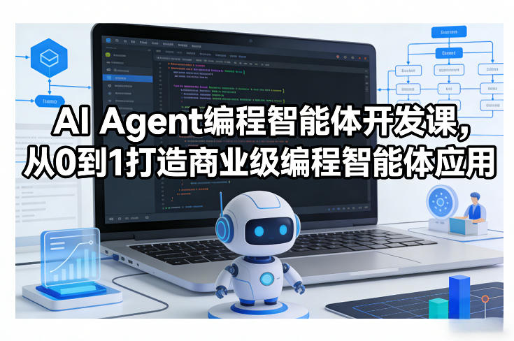 AI Agent编程智能体开发课，从0到1打造商业级编程智能体应用 - 项目资源网