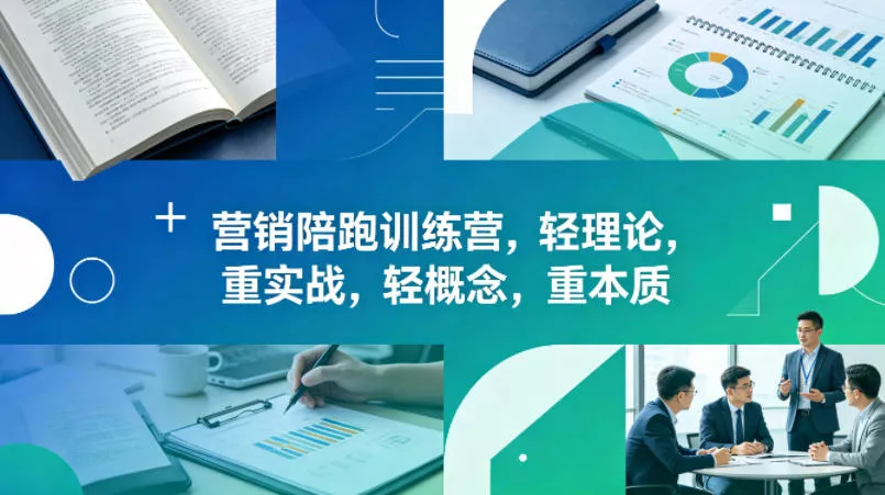 老A营销陪跑训练营，轻理论，重实战，轻概念，重本质(更新2026年6月) - 项目资源网