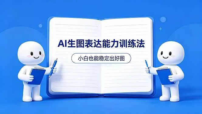 （18377期）AI生图不是做漂亮图，而是表达能力。这套方法让小白也能稳定出好图 - 项目资源网