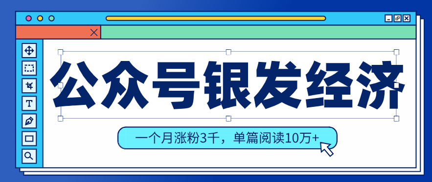 公众号老年哲学鸡汤赛道，一个月涨粉3千，单篇阅读10万+(详细操作教程) - 项目资源网
