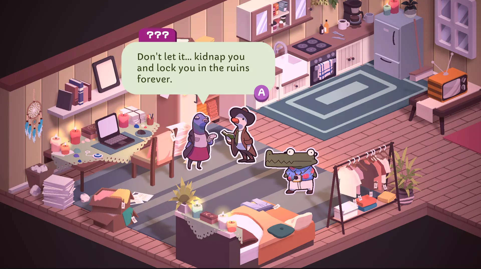《鸭鸭侦探：露营鬼影 Duck Detective: The Ghost of Glamping》Switch中文版NSZ下载 – 含2.3.24补丁