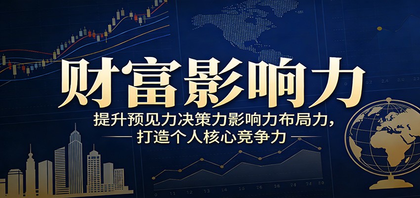 财富影响力提升，构建顶层布局思维，实现人生与事业双向升级 - 项目资源网