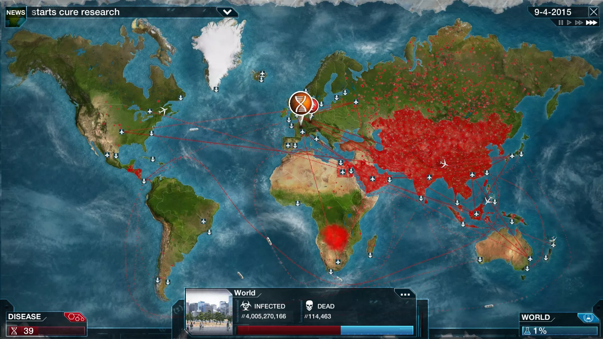 PC游戏《瘟疫公司：物竞天择/瘟疫公司：进化/Plague Inc: Evolved》中文+Build.21244809下载