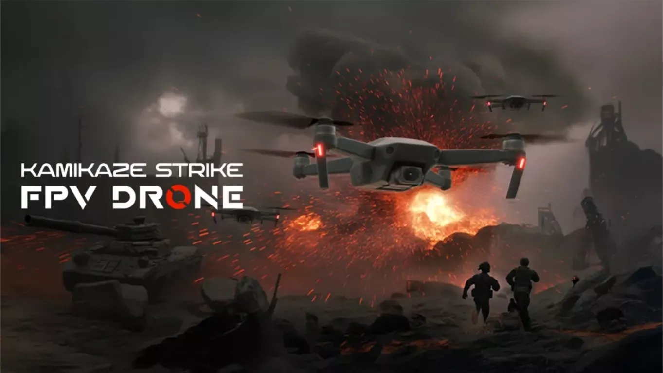 【美版】神风无人机 .Kamikaze Strike FPV Drone 中文