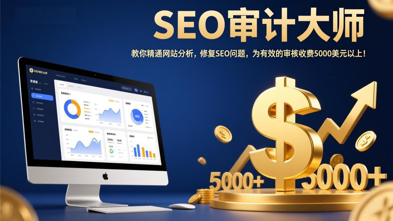 SEO审计大师：教你精通网站分析，修复SEO问题，为有效的审核收费5000美元以上！ - 项目资源网