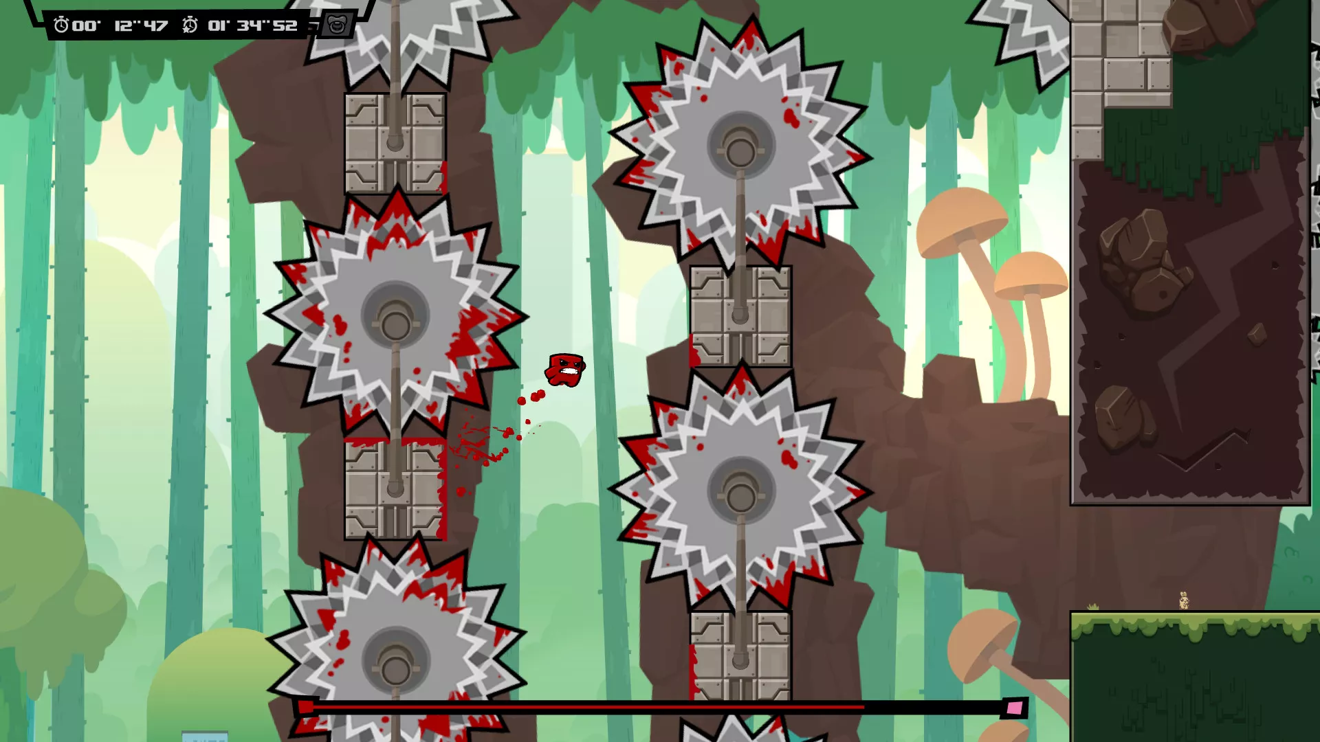 《超级食肉男孩：永无止境 Super Meat Boy Forever》Switch中文版NSZ下载 +v262144补丁