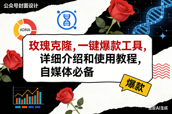 （17557期）玫瑰克隆工具，ai鲁大魔，自媒体必备神器，一键爆款神器，详细教程。 - 项目资源网