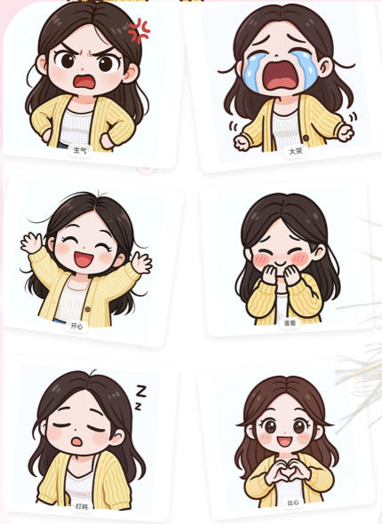 一张照片秒变多种表情包,三步就能拥有专属表情包库,零门槛玩转社交新玩法【文档】 一张照片秒变多种表情包,三步就能拥有专属表情包库,零门槛玩转社交新玩法【文档】