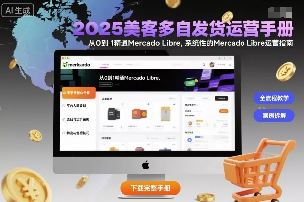 2025美客多自发货运营手册：从0到1精通Mercado Libre，系统性的Mercado Libre运营指南 - 项目资源网