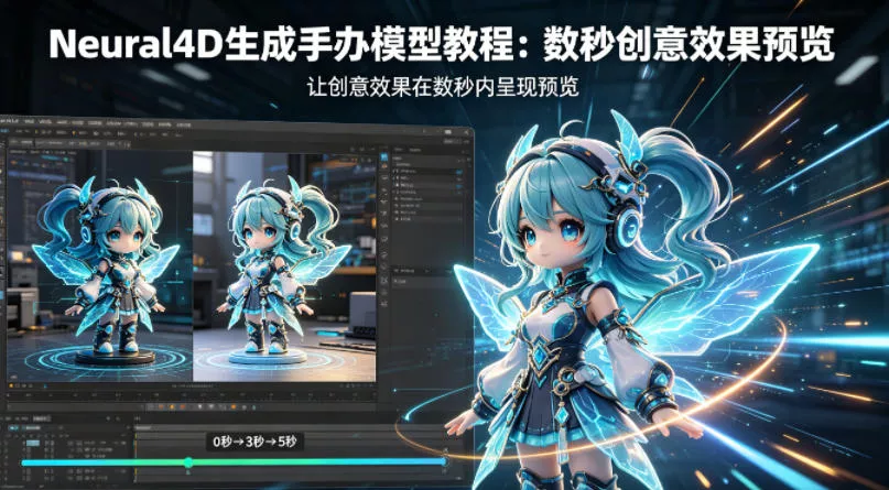 Neural4D生成手办模型教程，让创意效果在数秒内呈现预览 - 项目资源网
