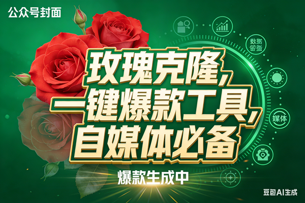 （17813期）玫瑰克隆，ai鲁大魔工具，自媒体必备神器，一键爆款，详细教程。 - 项目资源网