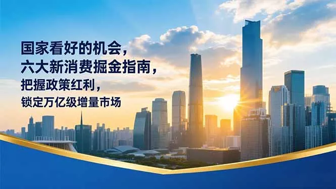 某付费文章：国家看好的机会，六大新消费掘金指南，把握政策红利，锁定万亿级增量市场 - 项目资源网