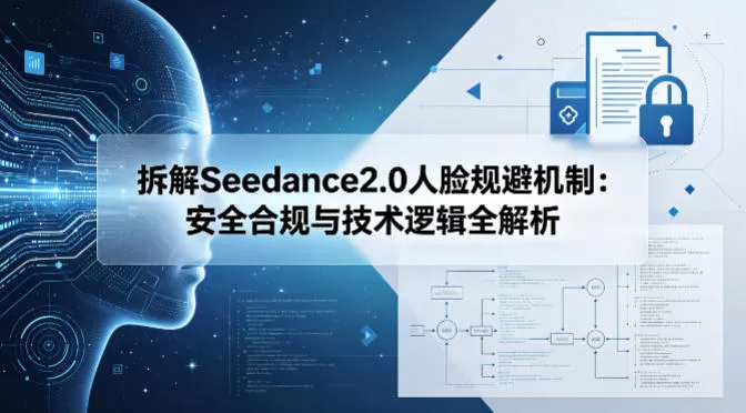 拆解Seedance2.0人脸规避机制：安全合规与技术逻辑全解析 - 项目资源网