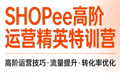 梦凡老师·Shopee虾皮高阶运营课程 - 项目资源网