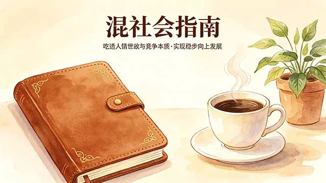 付费文章：混社会指南，吃透人情世故与竞争本质，实现稳步向上发展 - 项目资源网