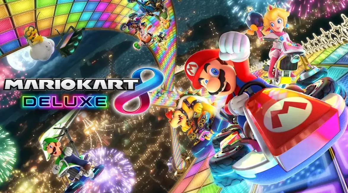 《马里奥赛车8豪华版 Mario Kart 8 Deluxe》Switch中文版NSP下载 – 含3.0.5补丁+1DLC - 项目资源网