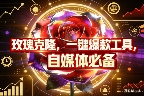 （17792期）玫瑰克隆，ai鲁大魔工具，自媒体必备神器，一键爆款，详细教程。 - 项目资源网