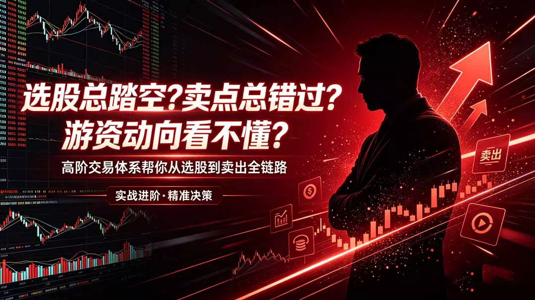 选股总踏空？卖点总错过？游资动向看不懂？高阶交易体系帮你从选股到卖出全链路(更新6月 - 项目资源网