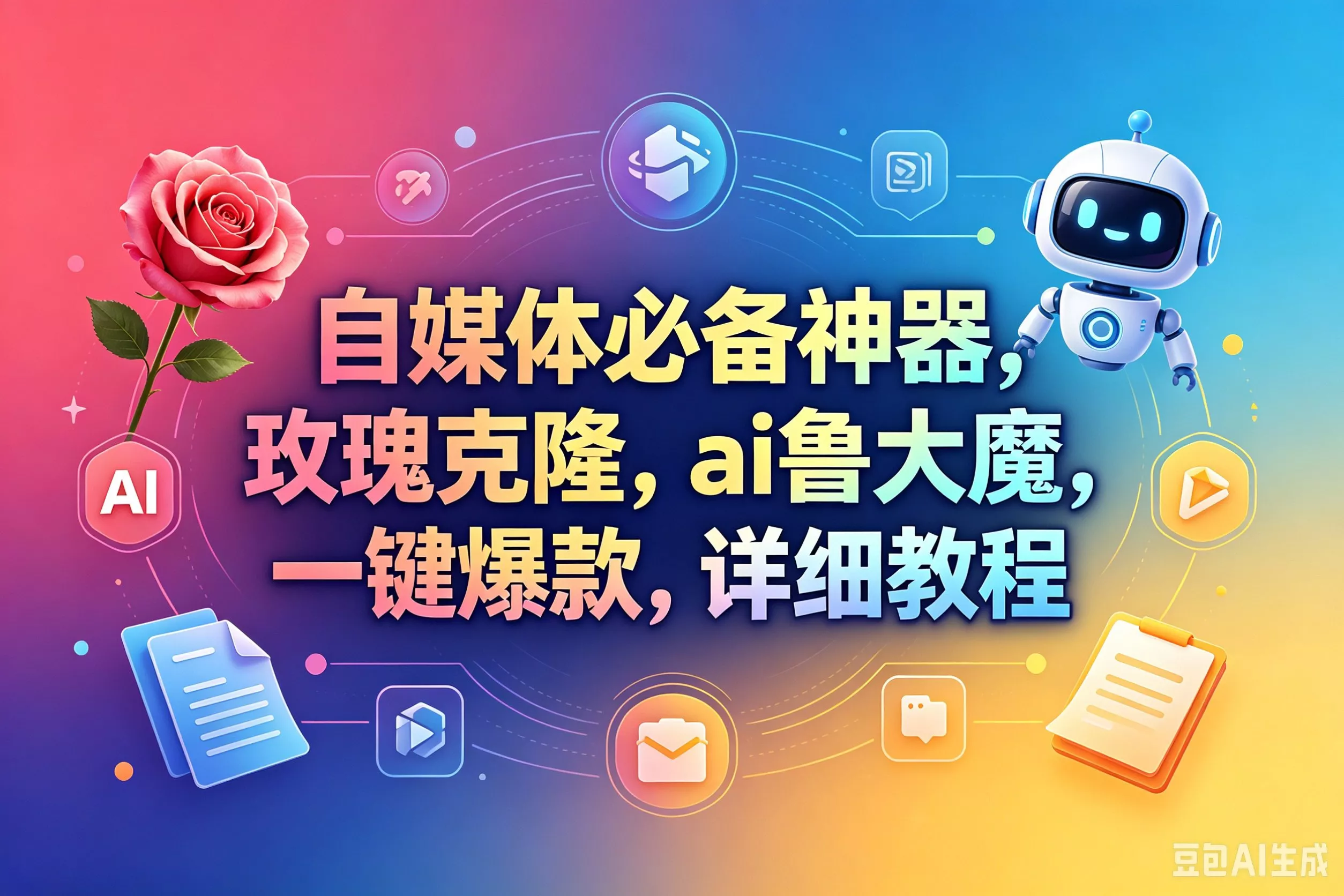 （18292期）玫瑰克隆神器，一键爆款工具，自媒体必备，60多个功能的教程