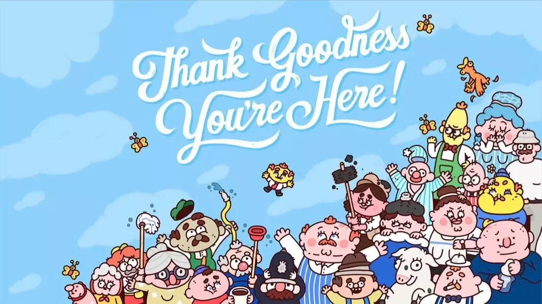 【美版】谢天谢地你来了！ .Thank Goodness You’re Here! 中文 - 项目资源网