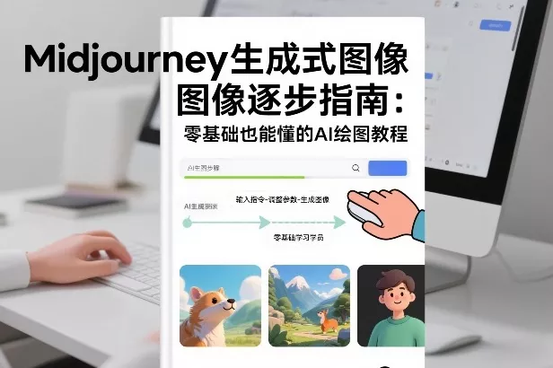 Midjourney生成式图像逐步指南：零基础也能懂的AI绘图教程 - 项目资源网