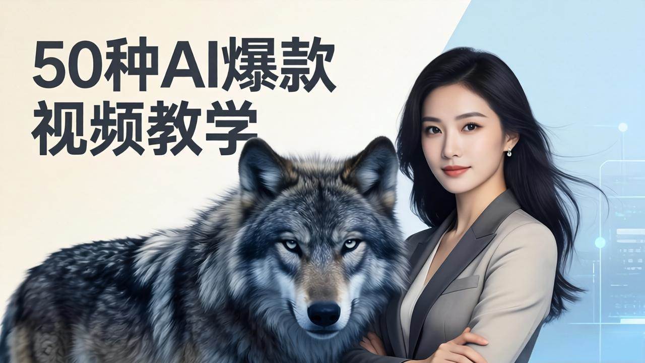 （17815期）50种AI爆款视频教学：影视级古诗词+治愈萌宠+山海经蛟龙，高阶宝典商业落地 - 项目资源网
