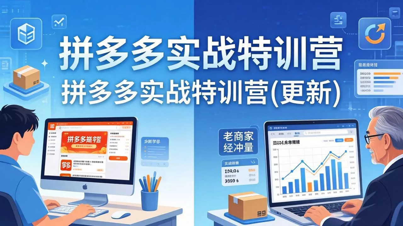 拼多多实战特训营(更新4月 - 项目资源网