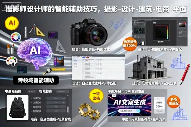 摄影师设计师的智能辅助技巧，摄影-设计-建筑-电商-平面 - 项目资源网